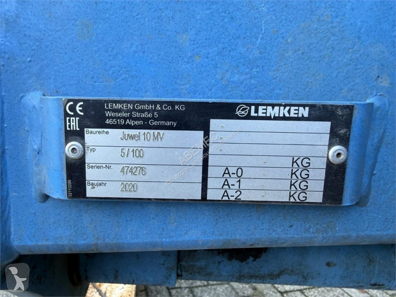 Icke rörliga markverktyg Lemken Juwel 10MV-5...