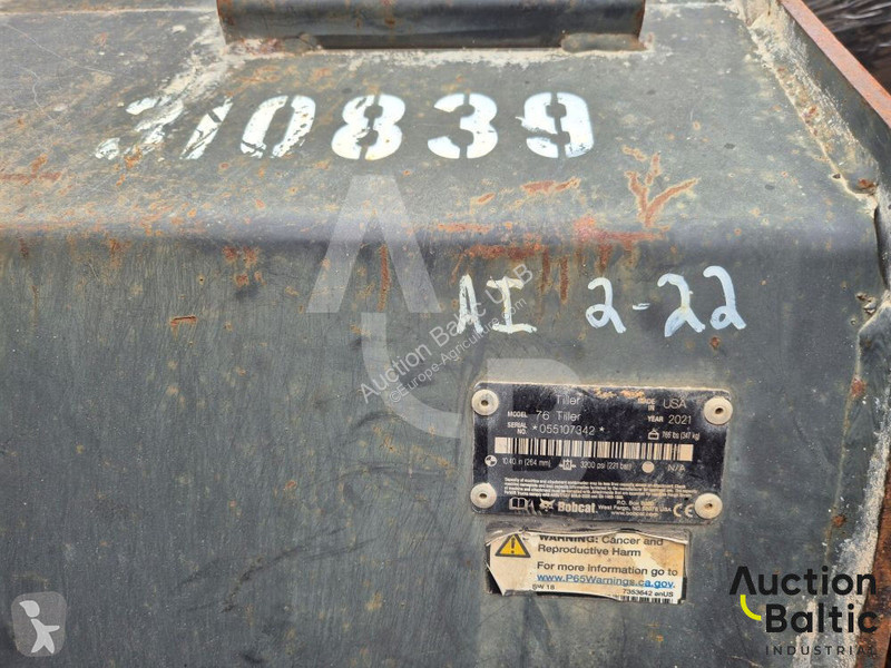أدوات تربة غير متحركة Bobcat 76 Tiller