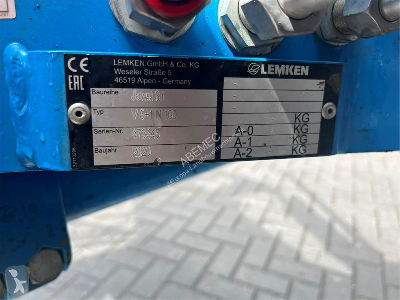 Lemken Juwel 8 Isobus 6 schaar met FlexPack...