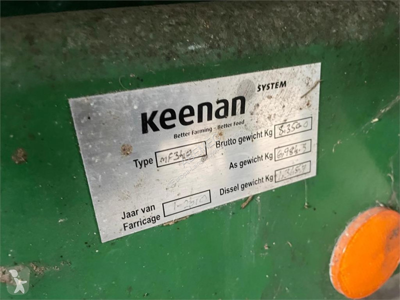 Foderdistribution Keenan MF 340 voermengwagen