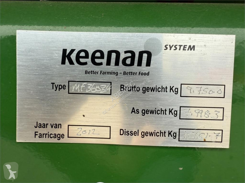 Distribuição forragens Keenan MechFiber 360