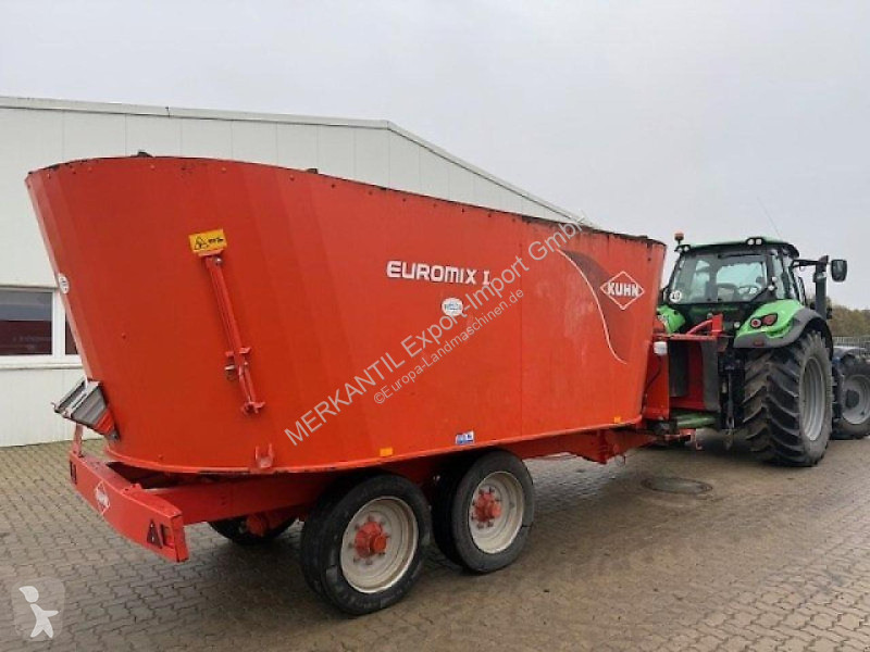 Distribuição forragens Kuhn  EUROMIX I 2580