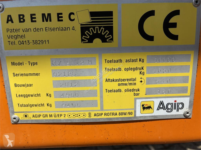Abemec Unifeed voermengwagen RX 9.12 M Fodder...