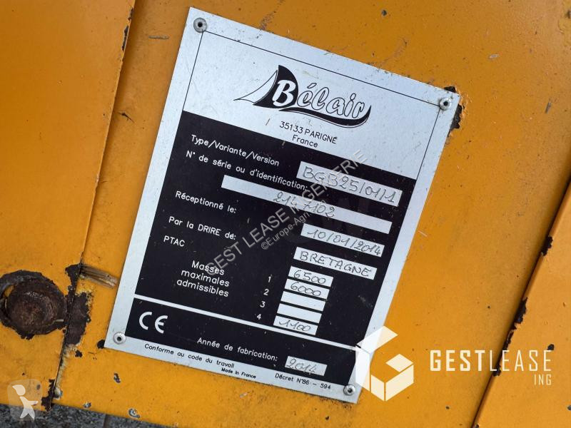 Distribuição forragens Belair 2298 S Brick