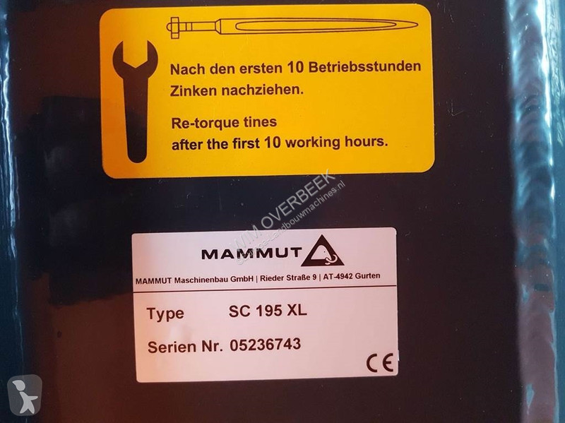 Foderdistribution Mammut SC195XL - Silage...