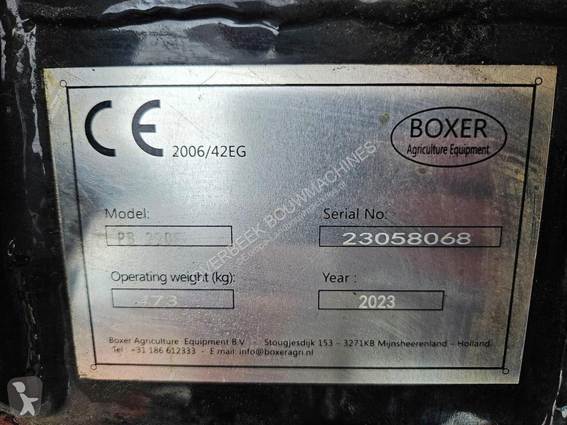 Distribución de forraje Boxer PB220E - Silage...