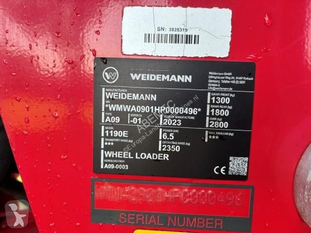 Udstyr  1190e - 48V-23,4 kWh-Li-ion Think Electric
