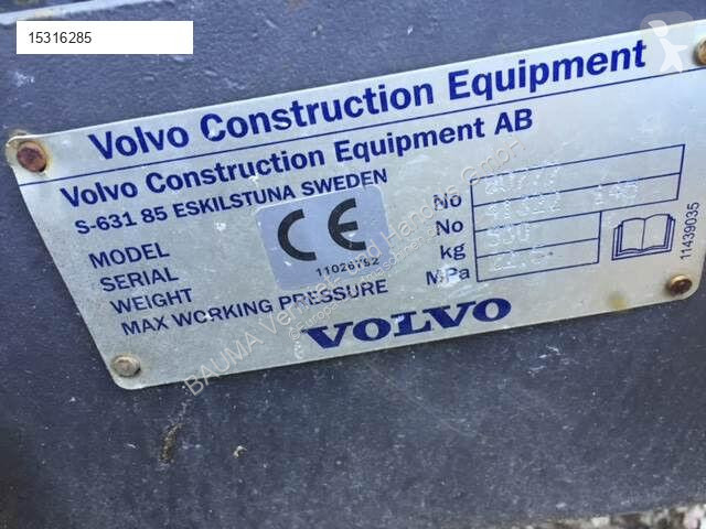Udstyr til anlægsarbejder Volvo (294) Auswerfer...