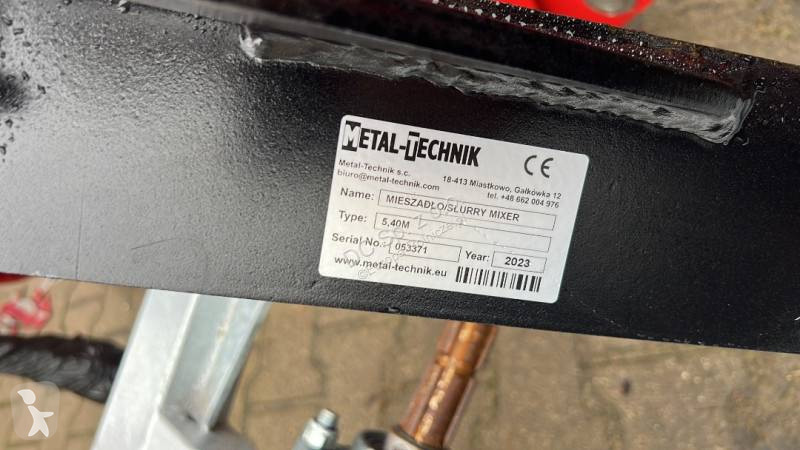 Hulpstukken Metal-Technik Güllemixer / Slurry...