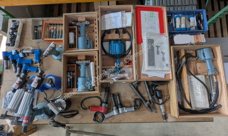 Equipamiento de manutención Horquillas porta paletas dobles