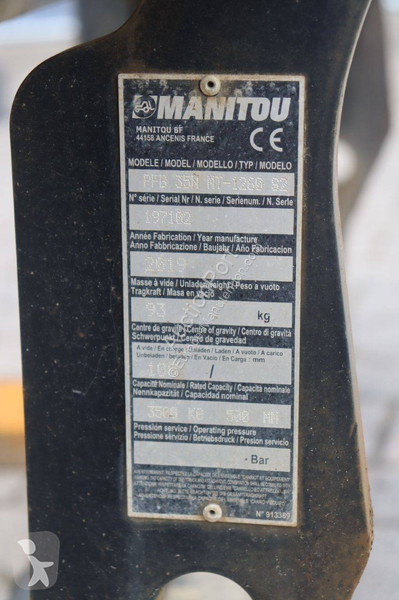 Подемно-транспортно оборудване Manitou TTB 25N...