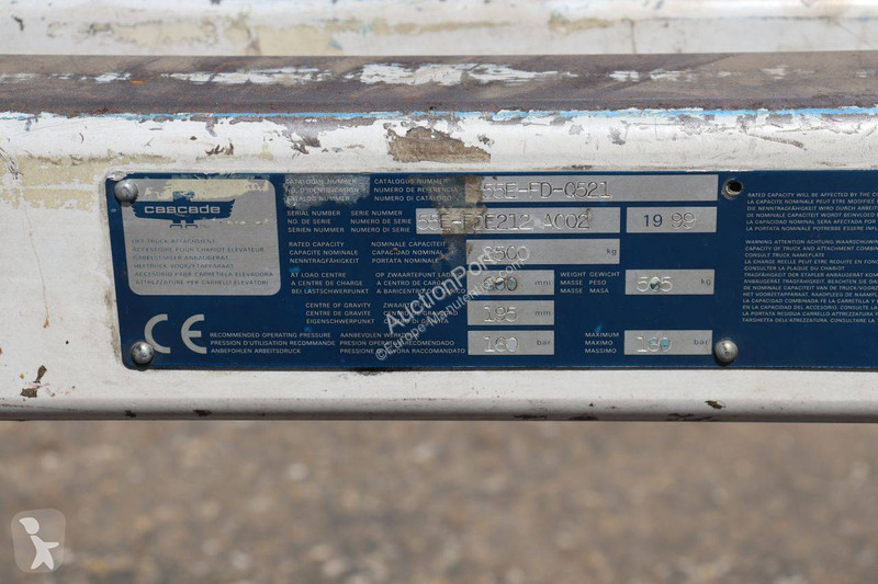 Equipamiento de manutención Cascade 55E-FD-Q521