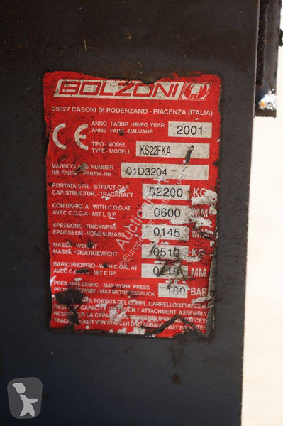 Equipamiento de manutención  KS22FKA