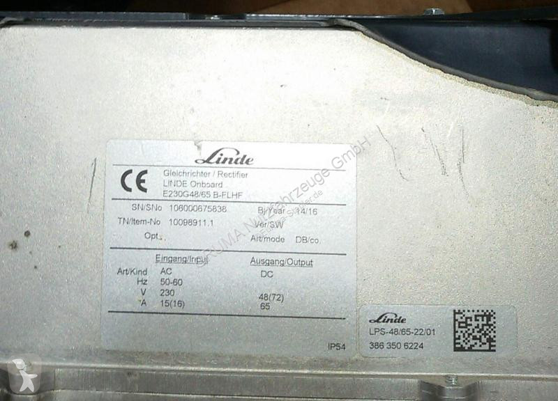 Équipements manutention Linde integr. LDG...