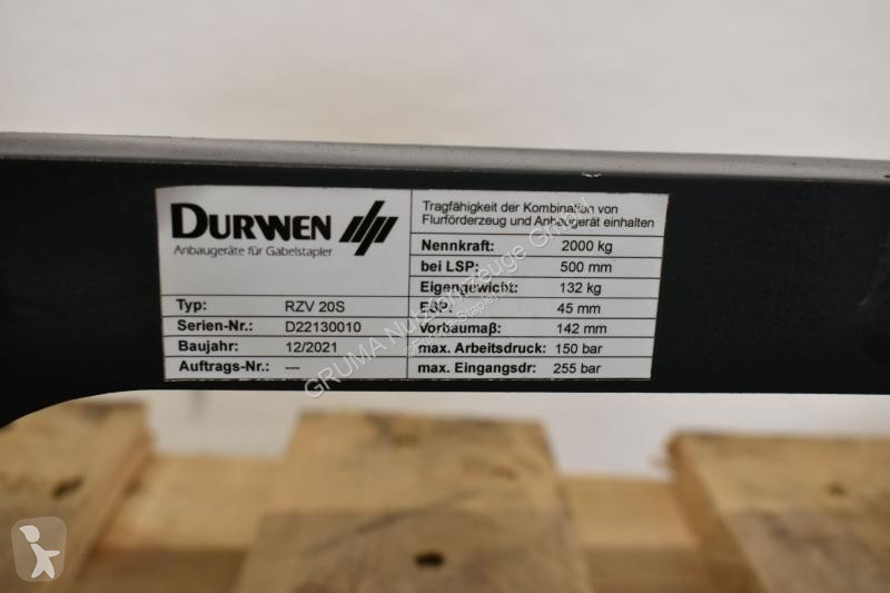 تجهيزات المناولة Durwen  DURWEN RZV 20S Breite...