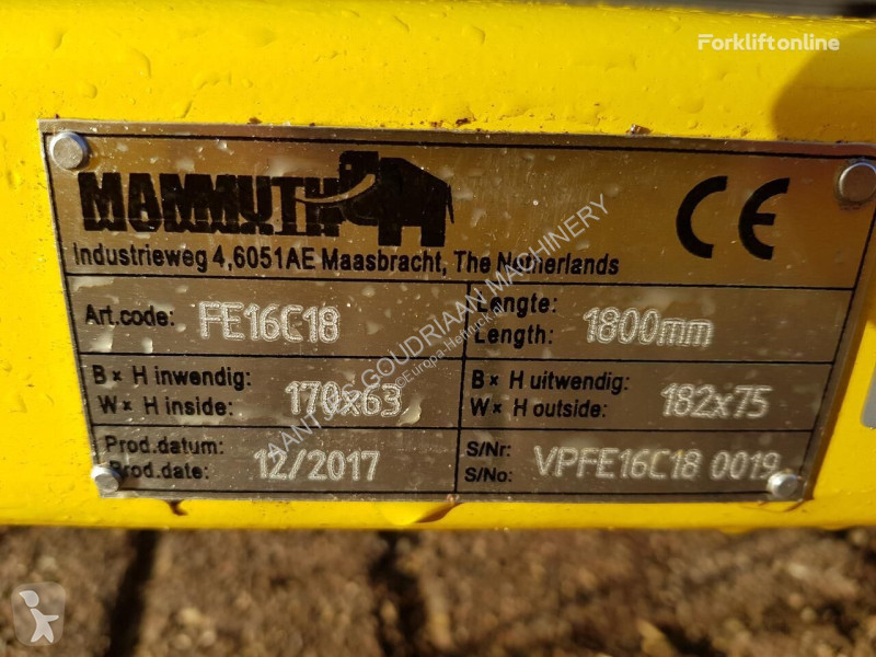 Echipamente pentru manipulare  Verlenglepels