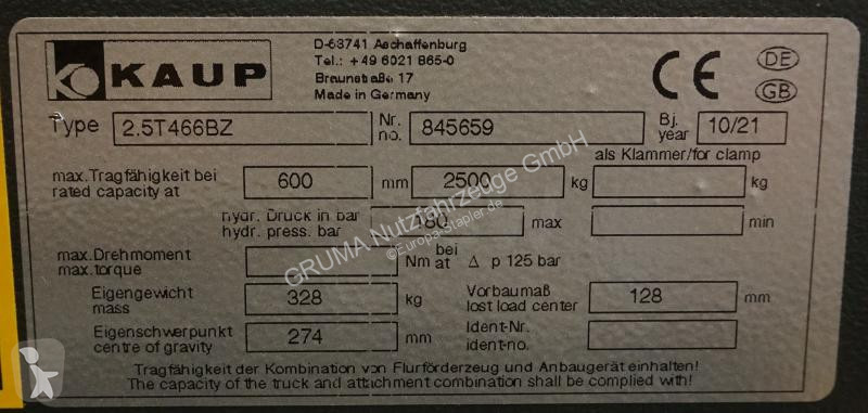 Echipamente pentru manipulare Kaup  2,5T466BZ
