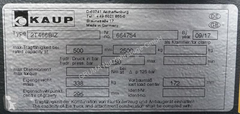 Echipamente pentru manipulare Kaup  2T466BIZ