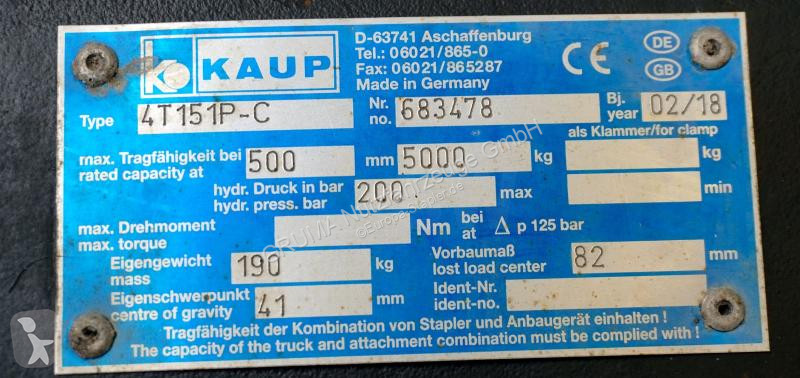 Echipamente pentru manipulare Kaup  4T151P-C