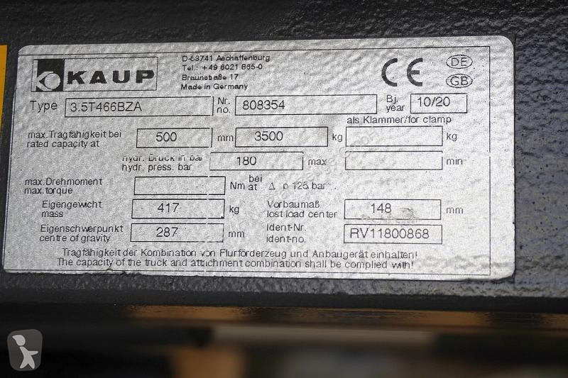 Echipamente pentru manipulare Kaup  3,5T466BZA,...