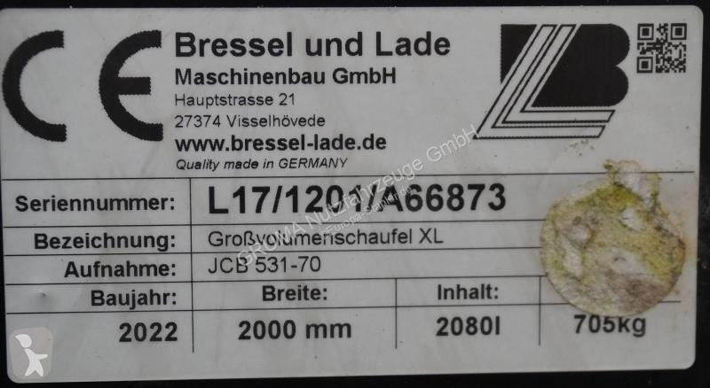 تجهيزات المناولة   Großvolumenschaufel XL