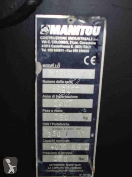 تجهيزات المناولة Manitou Pinza posacentine PSC4000