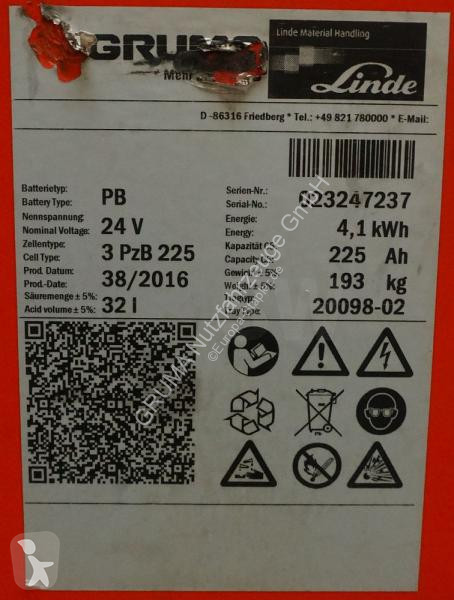 Manipulačné príslušenstvo   24 Volt 3 PzB 225 Ah