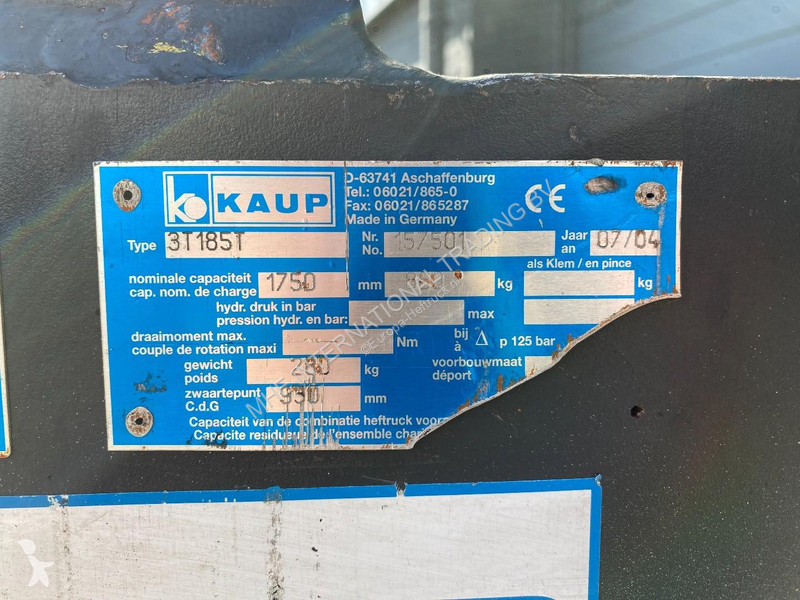 تجهيزات المناولة Kaup 3T185T Carpet thorn