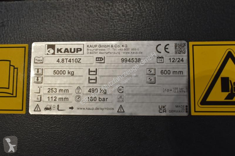 تجهيزات المناولة Kaup  4.8T410Z, Breite 1.330 mm