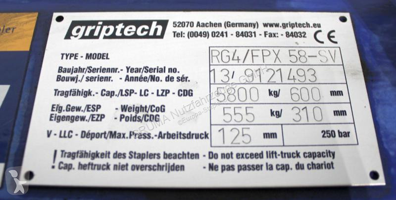 تجهيزات المناولة Griptech  RG4 58/RG4 58/FPX