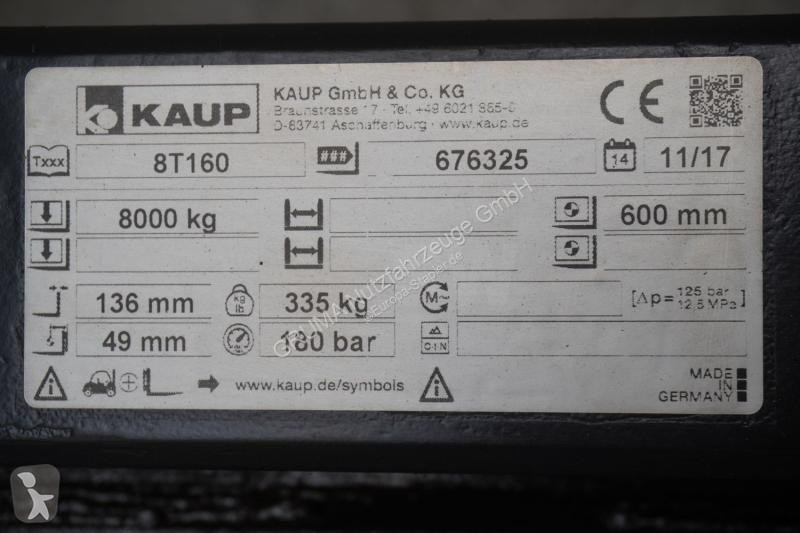 Equipamiento de manutención Kaup  KAUP 8T160B,...
