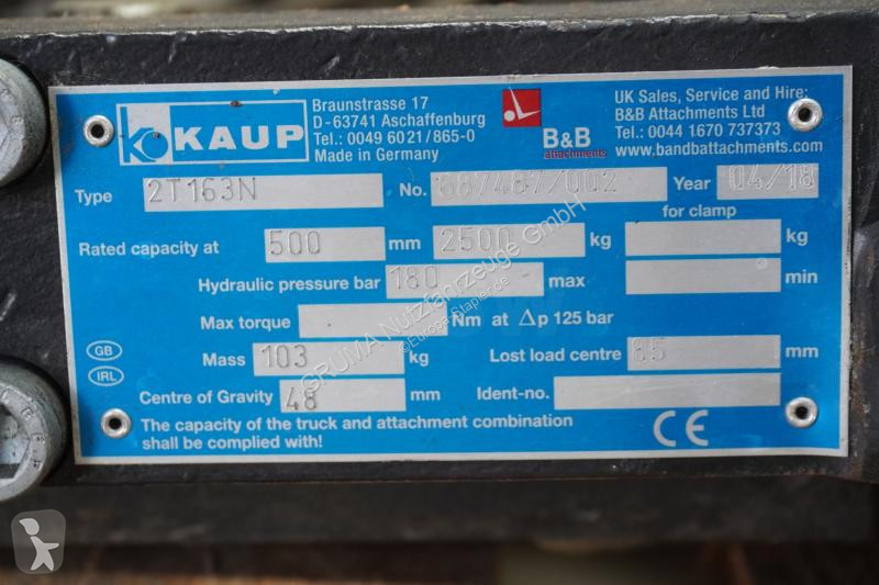 装卸设备 Kaup  KAUP 2T163N, Breite 1160 mm