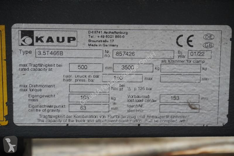 Anyagmozgató berendezések Kaup  KAUP 3,5T466B,...