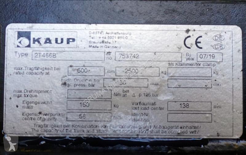 Équipements manutention Kaup  2T466B,...