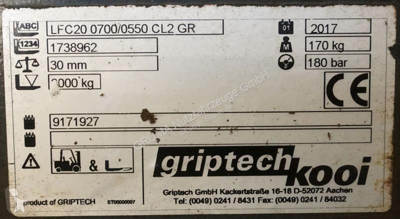 Équipements manutention Griptech  Hubgerüst