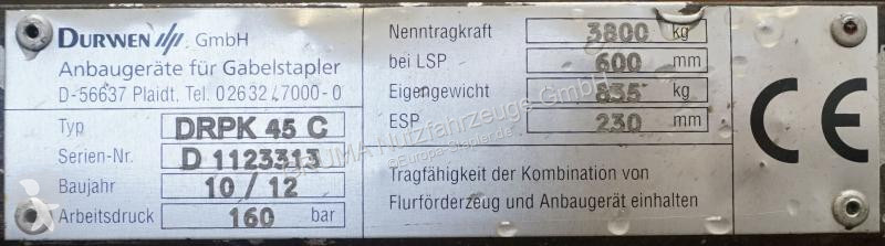 Magazijnmachines Durwen  DRPK 45C