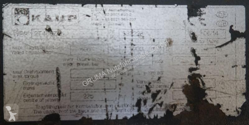 Echipamente pentru manipulare Kaup  2T466ZH