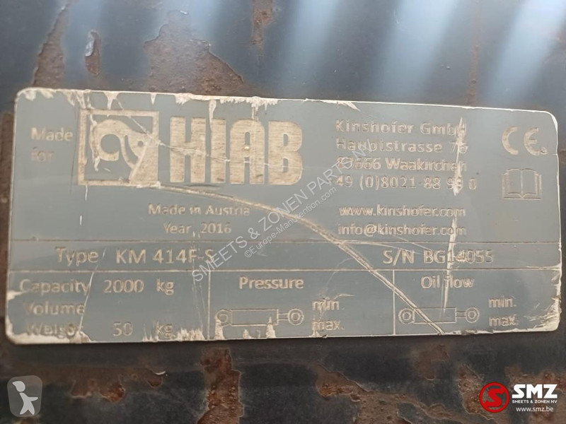 Echipamente pentru manipulare Hiab Occ...