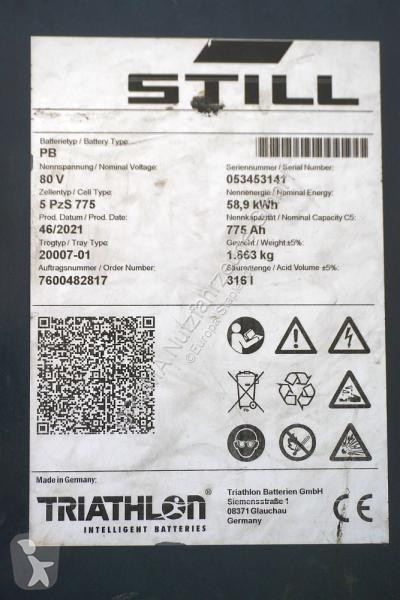 Echipamente pentru manipulare   80 Volt 5 PzS...