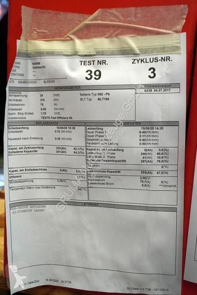 Manipulační vybavení   24 Volt 3 PzS 375 Ah
