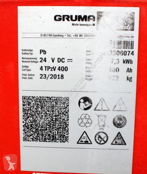 Manipulačné príslušenstvo   24 Volt 4 PzV 400 Ah