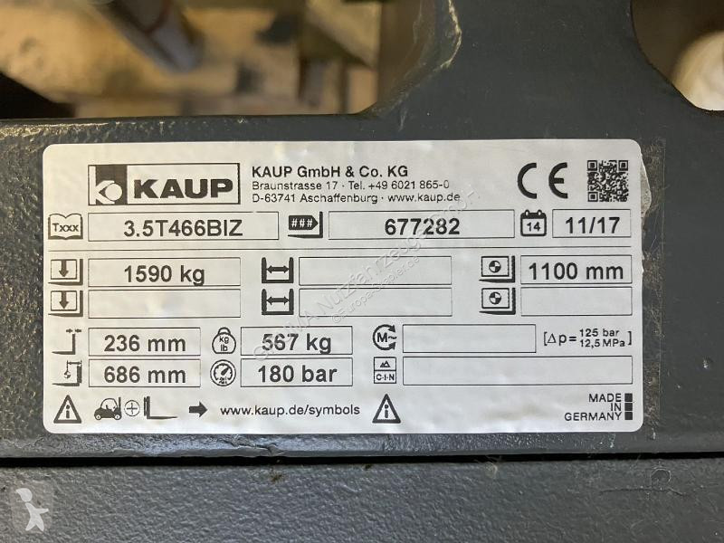 تجهيزات المناولة Kaup  3,5T466 BIZ