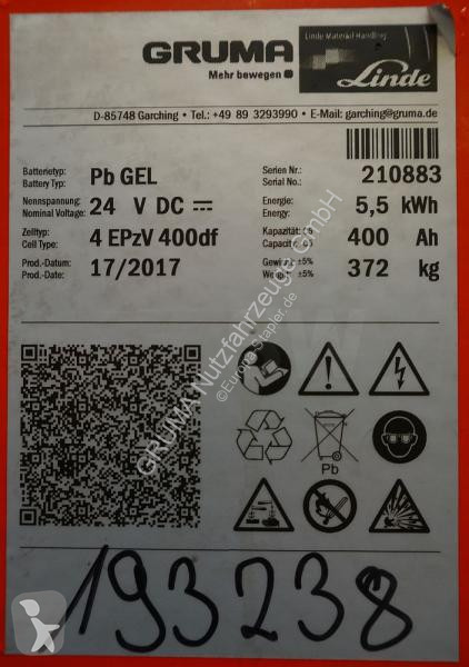 Manipulačné príslušenstvo   24 Volt 4 PzV 400 Ah