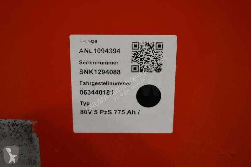 Manipulačné príslušenstvo   80 Volt 5 PzS 775 Ah