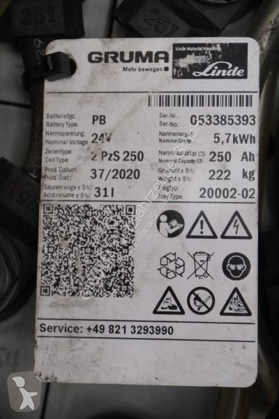 Manipulačné príslušenstvo   24 Volt 2 PzS 250 Ah