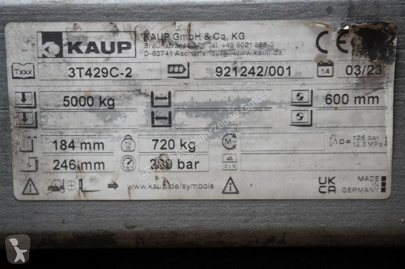 Подемно-транспортно оборудване Kaup  3T429C-2