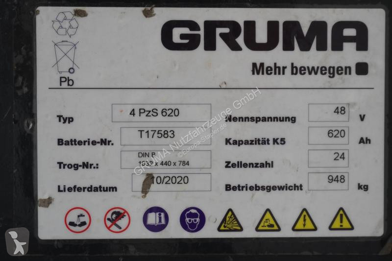 Manipulačné príslušenstvo   48 Volt 4 PzS 620 Ah
