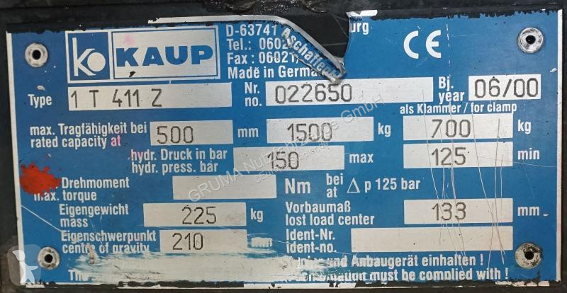 Underhållsutrustningar Kaup  1T411Z