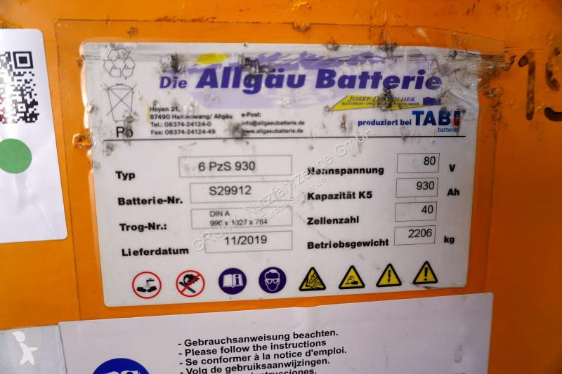 Manipulační vybavení   80 Volt 6 PzS 930 Ah
