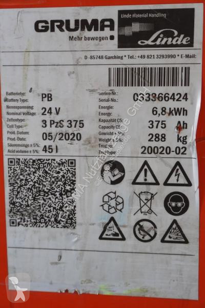 Équipements manutention   24 Volt 3 PzS 375 Ah